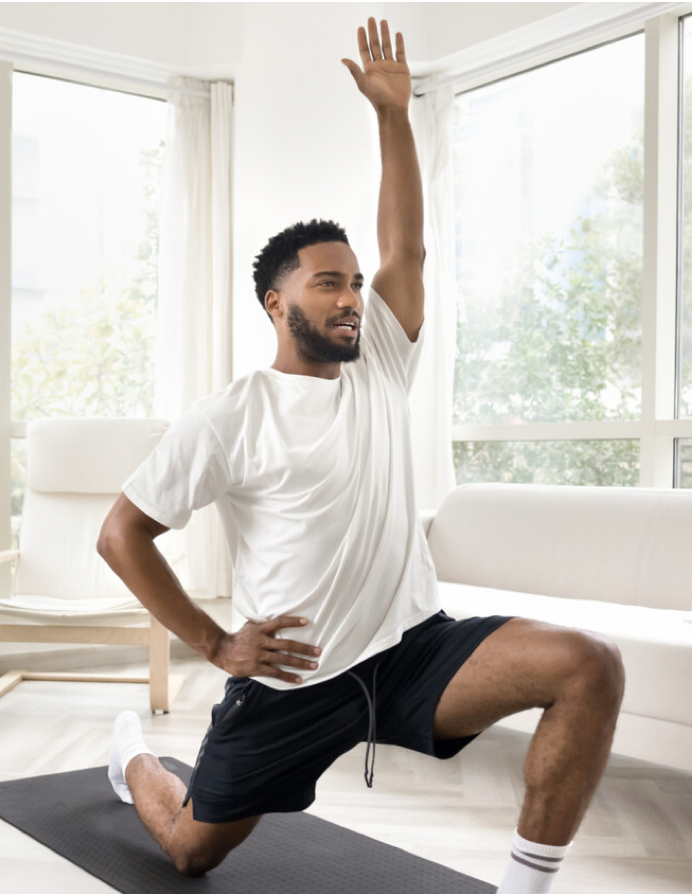 Kneeling Hip Flexor To Quad Stretch